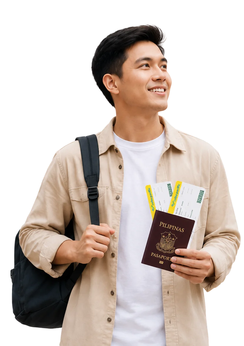 OFW ready to travel